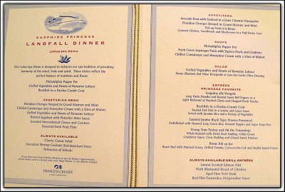 10-31-08 dinner menu