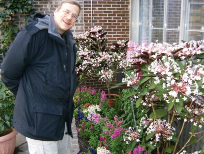 This corner is just rich in dark pinks!