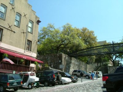 We were fascinated by the river walk; the old stairs, cobblestones, bridges, buildings