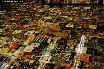 album covered flooring