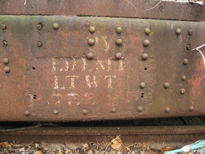 Stenciling on the flatcar may lead to a more exact build date