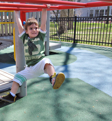April 18, 2009 at the Franklin Square playground, Philadelphia