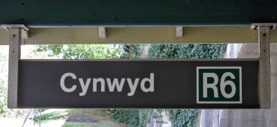 So far, it still says R6, but its now the Cynwyd Line.