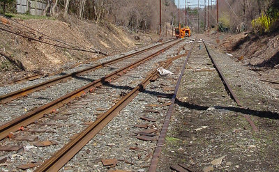 Replacing the track in 2003