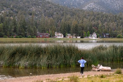 Rachel at Big Bear Lake, CA