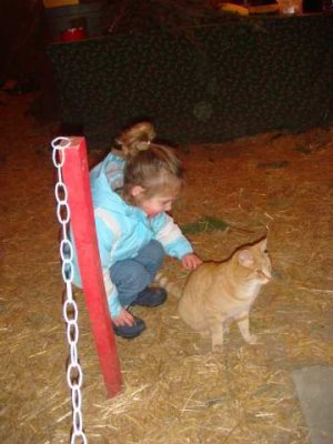 elisabeth loved the kitty
