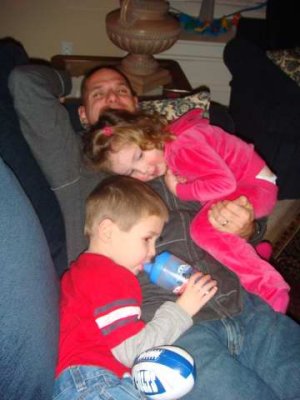 snuggling