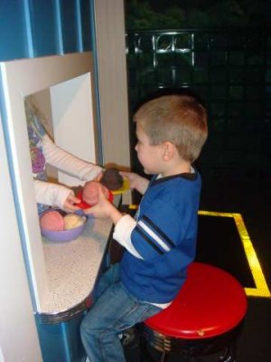 joey at the ice cream shop