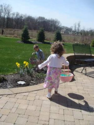 another egg hunt outside