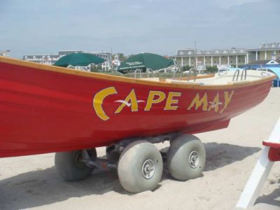 cape may boat- the red one, not the white!