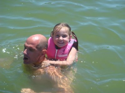 daddy takes a breath