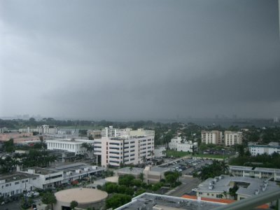 Rainy day in Miami