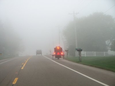a little fog this morning