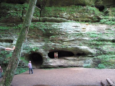 at old man's cave