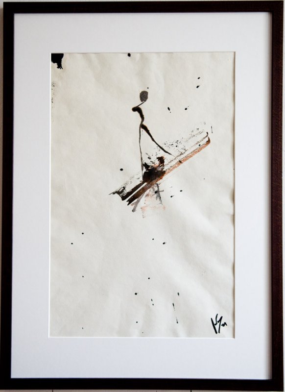 salom, ink on paper,55x38