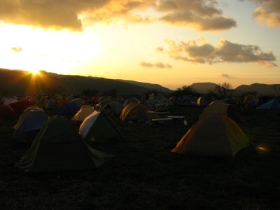 Camping at Red Rocks Rendezvous