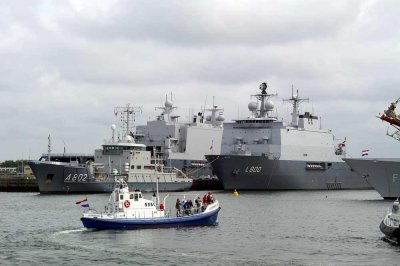 New Hydrographic vessels Royal Dutch Navy - Hr. Ms. Luymes A803 and Hr. Ms. Snellius A802