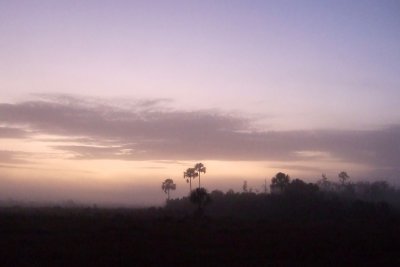 Sunrise over Emas