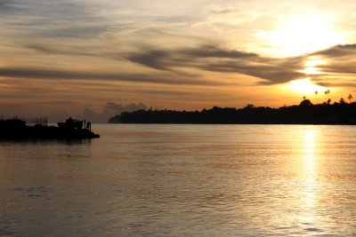 Sunset over the Buka Passage