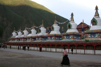 Lamaist temple close to Yushu