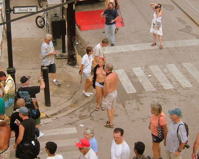 Duval Street Posing