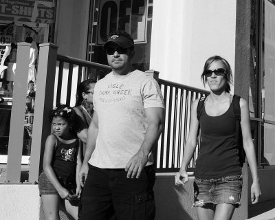 Candid Sidewalk