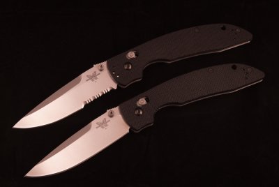 Benchmade 805S proto & 805 front