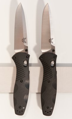 Benchmade 580 proto, 580 R&D.