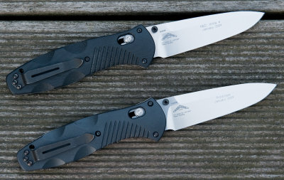 Benchmade 580 proto + R&D knife