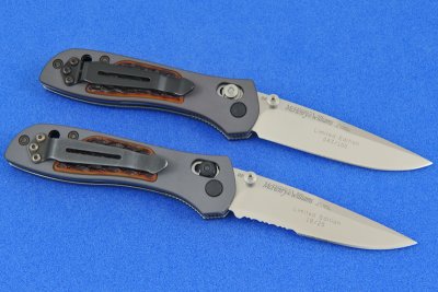 Benchmade 705S-03 + 705-03 back.