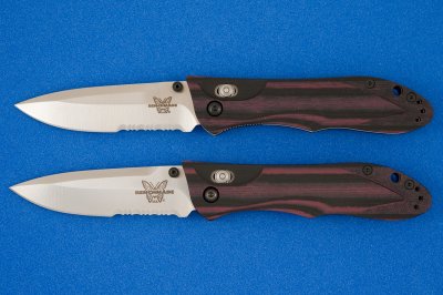 Benchmade 730S + 730S pre production front
