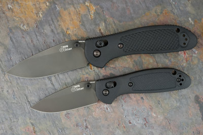 Benchmade 558 & 552 Ritter #25 grip set front