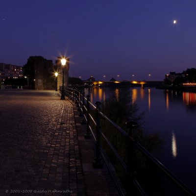 Maastricht by moonlight