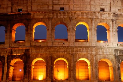 Colosseum night shot