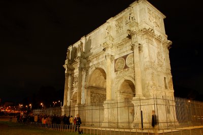 Arc of Constantine night shot