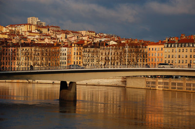 Afternoon sun in Lyon