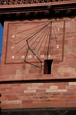 Basel Church sundial
