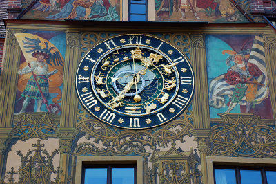 Ulm Rathaus (City Hall) Clock