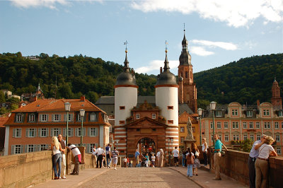 Onion towers at Heidelberg