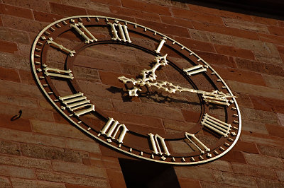 Basel Cathedral clock