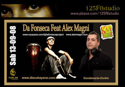 Alex fet da Fonseca flyer