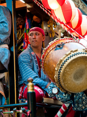 Kirara matsuri in Tsuchiura