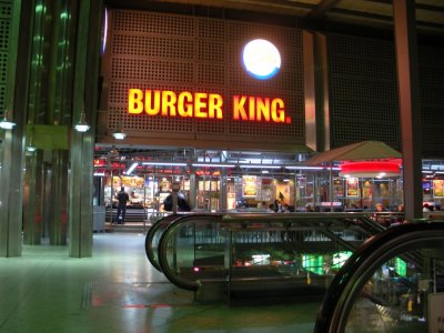 Hauptbahnhof Station - Burger King