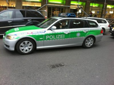 Police BMW Stationwagon