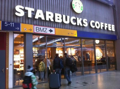 Starbucks in Hauptbahnhof