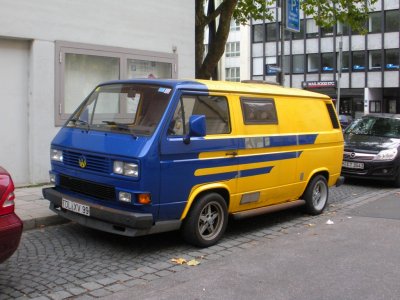 VW - looks a little like the Scooby Mystery Machine