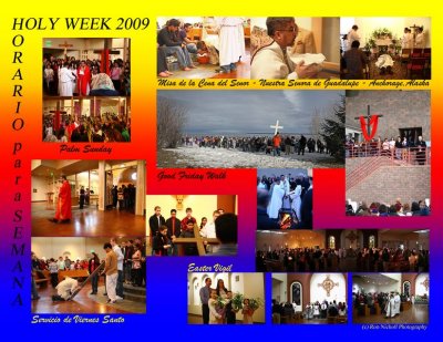OLG Holy Week 2009 Collage