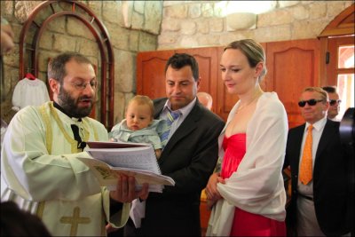 2010 - June: Lebanon, Elias' baptism