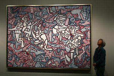 Jean Dubuffet
(1901 - 1985)
The Grand Arab (He Only Has Sand), 1947
Oil and sand on canvas
Art Institute of Chicago