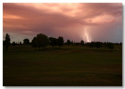Lightening @ Wildhawk Golf Course